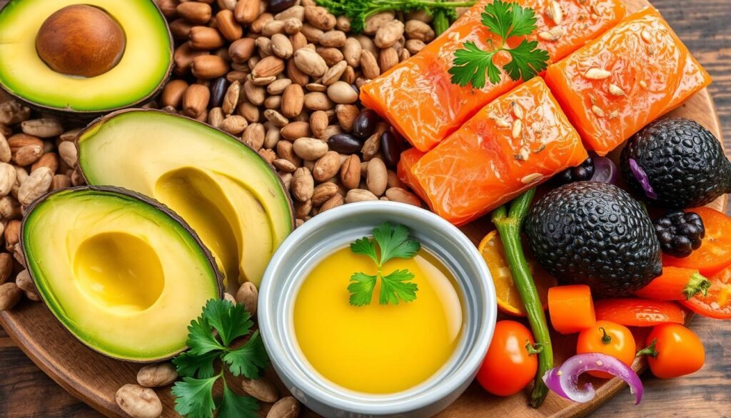 healthy fats and proteins for liver health