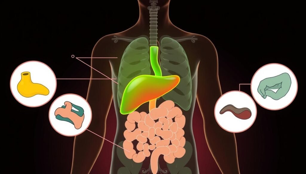 Symptoms of liver parenchymal disease