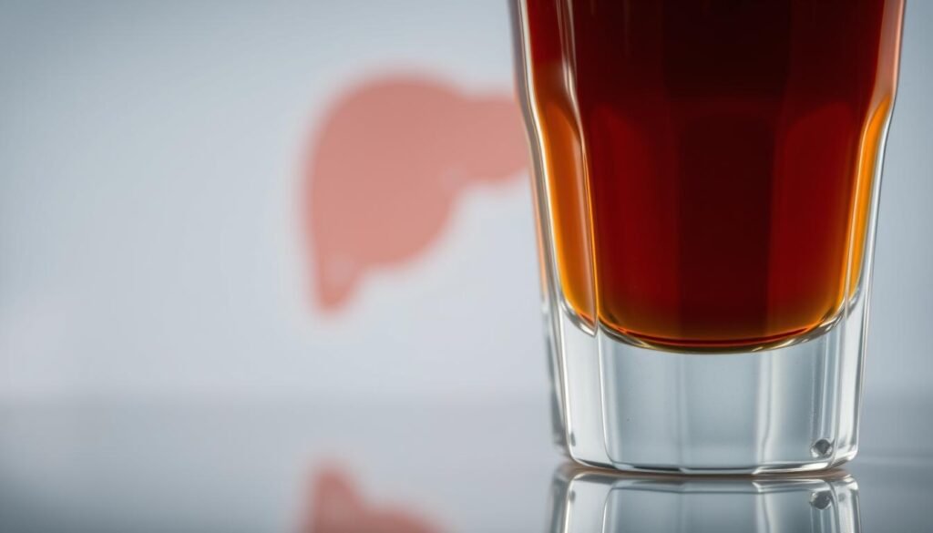 dark urine liver symptom