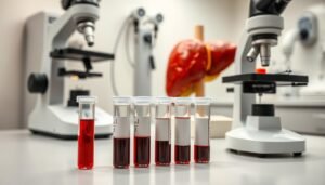 how to check fatty liver in blood test