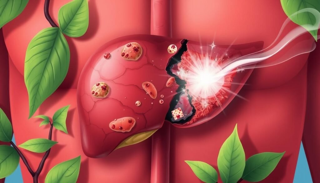 liver damage effects