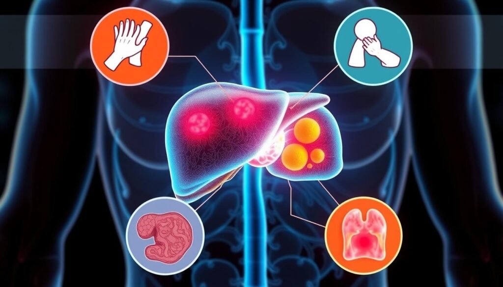 liver inflammation symptoms