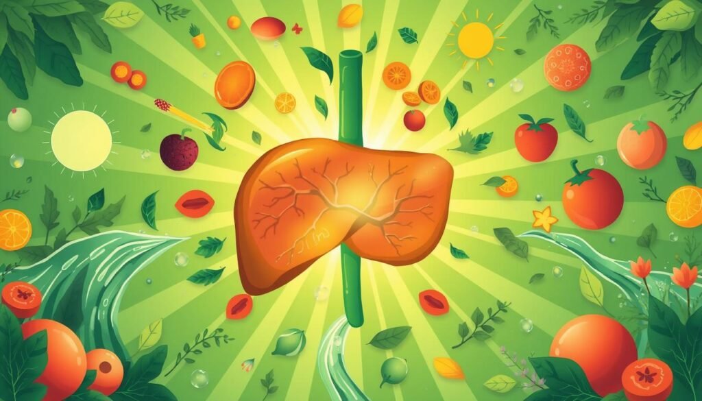 signs of a healthy liver