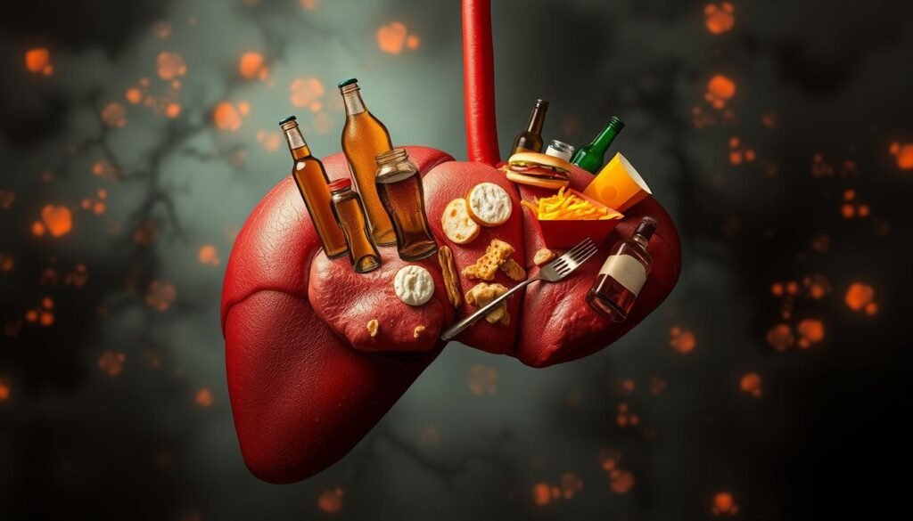 Alcohol Consumption and Obesity Impact on Fatty Liver Disease