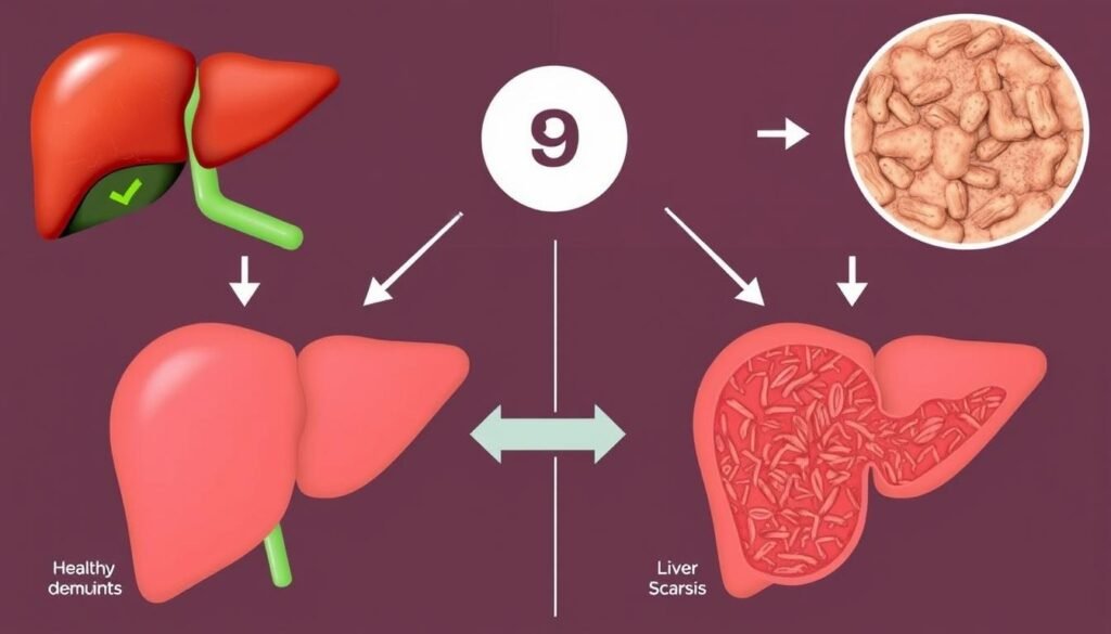 Fatty Liver and Liver Scarring